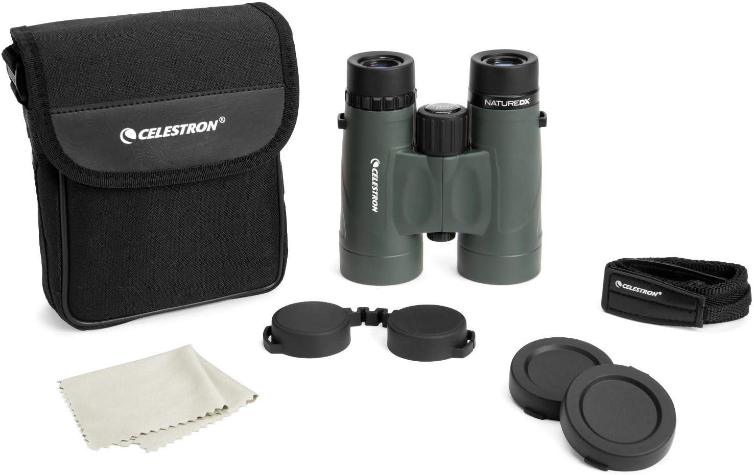 Green Polycarbonate 10x42 Waterproof Nature Binoculars
