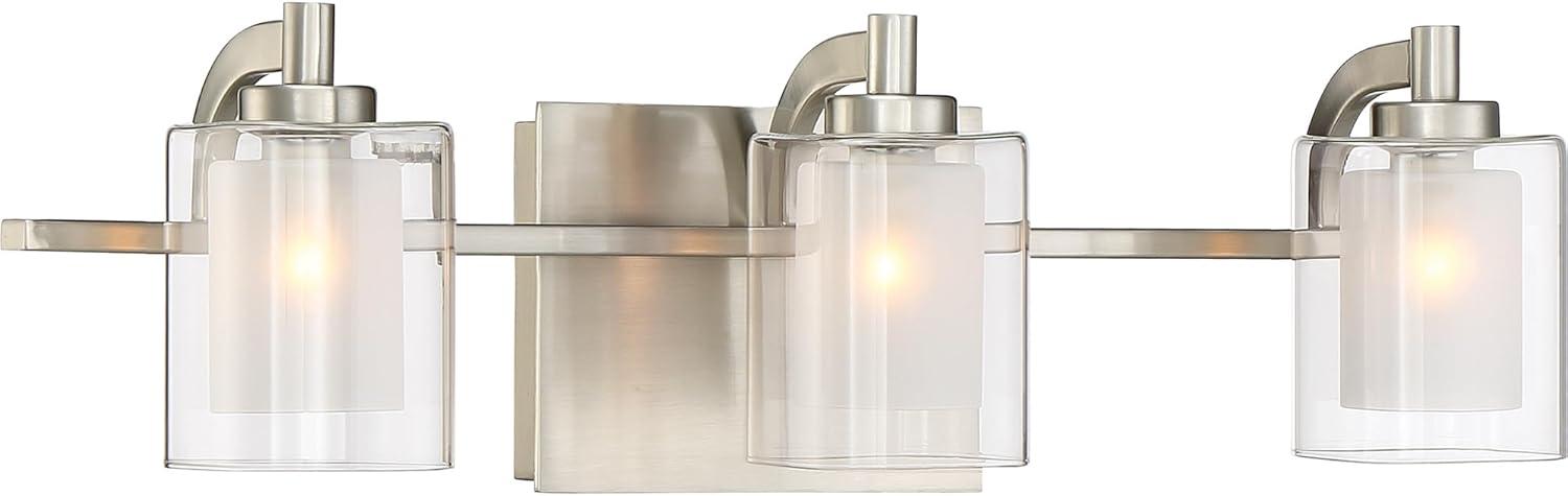 Quoizel KLT8603BNLED Kolt 3-Light Bath in Brushed Nickel