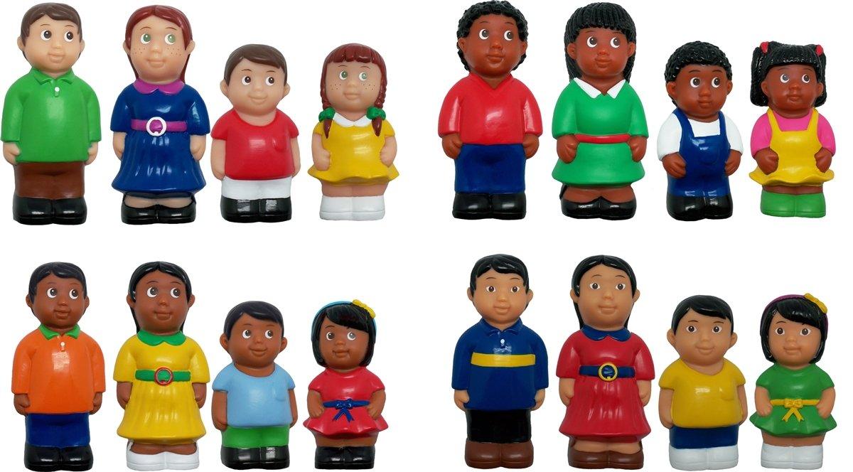 Get Ready Kids Family Figures, Set of 16