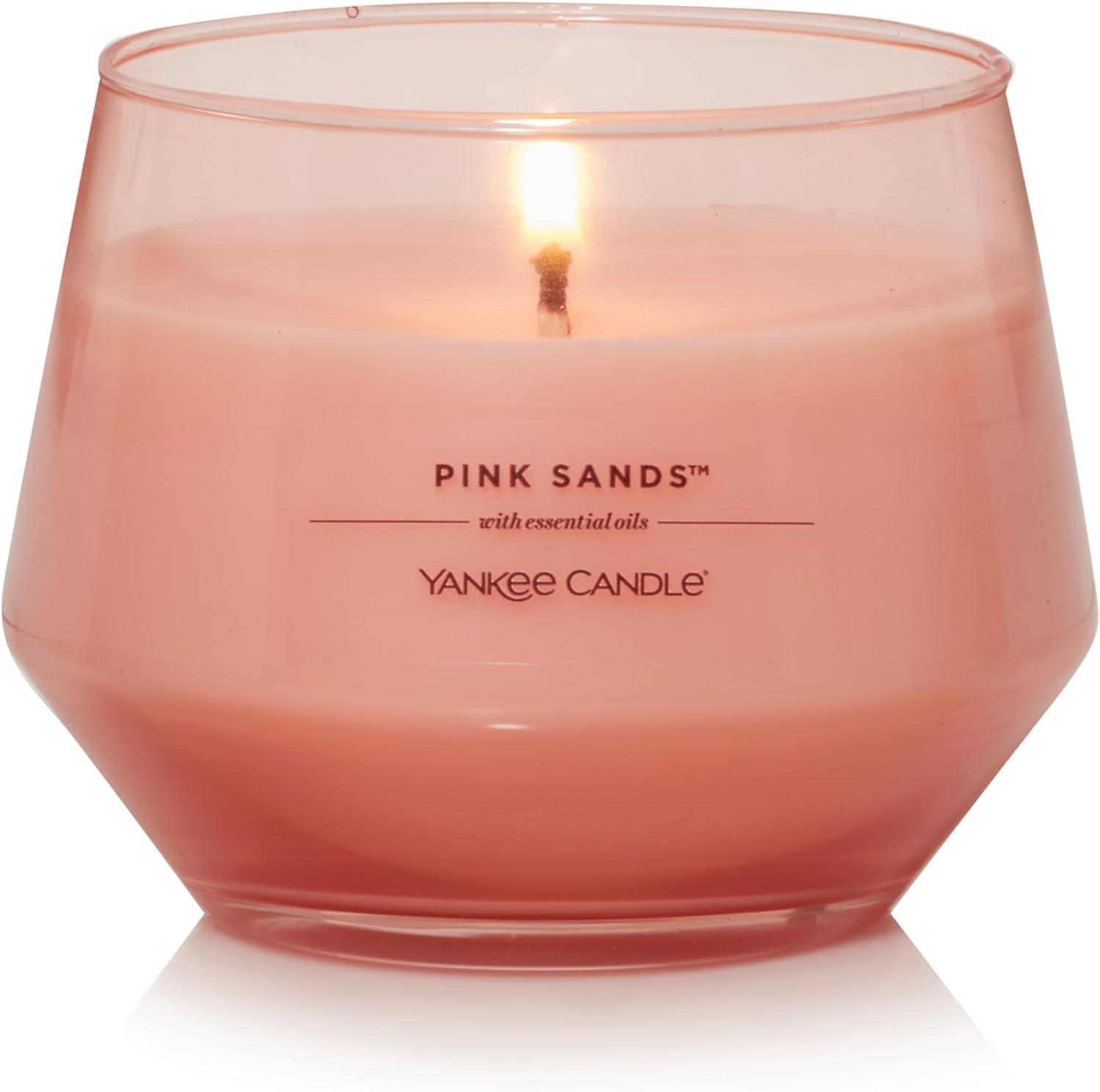 Yankee Candle Pink Sands Studio Collection Jar Candle, 10 oz