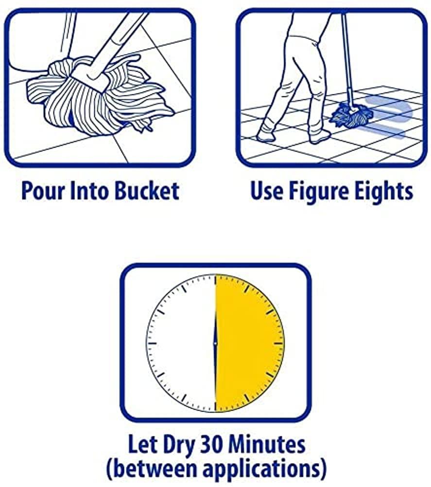 ZEP Zep Wet-Look Floor Polish – Enhances Hard Floor Appearance –- 5 gal (1 Pail)