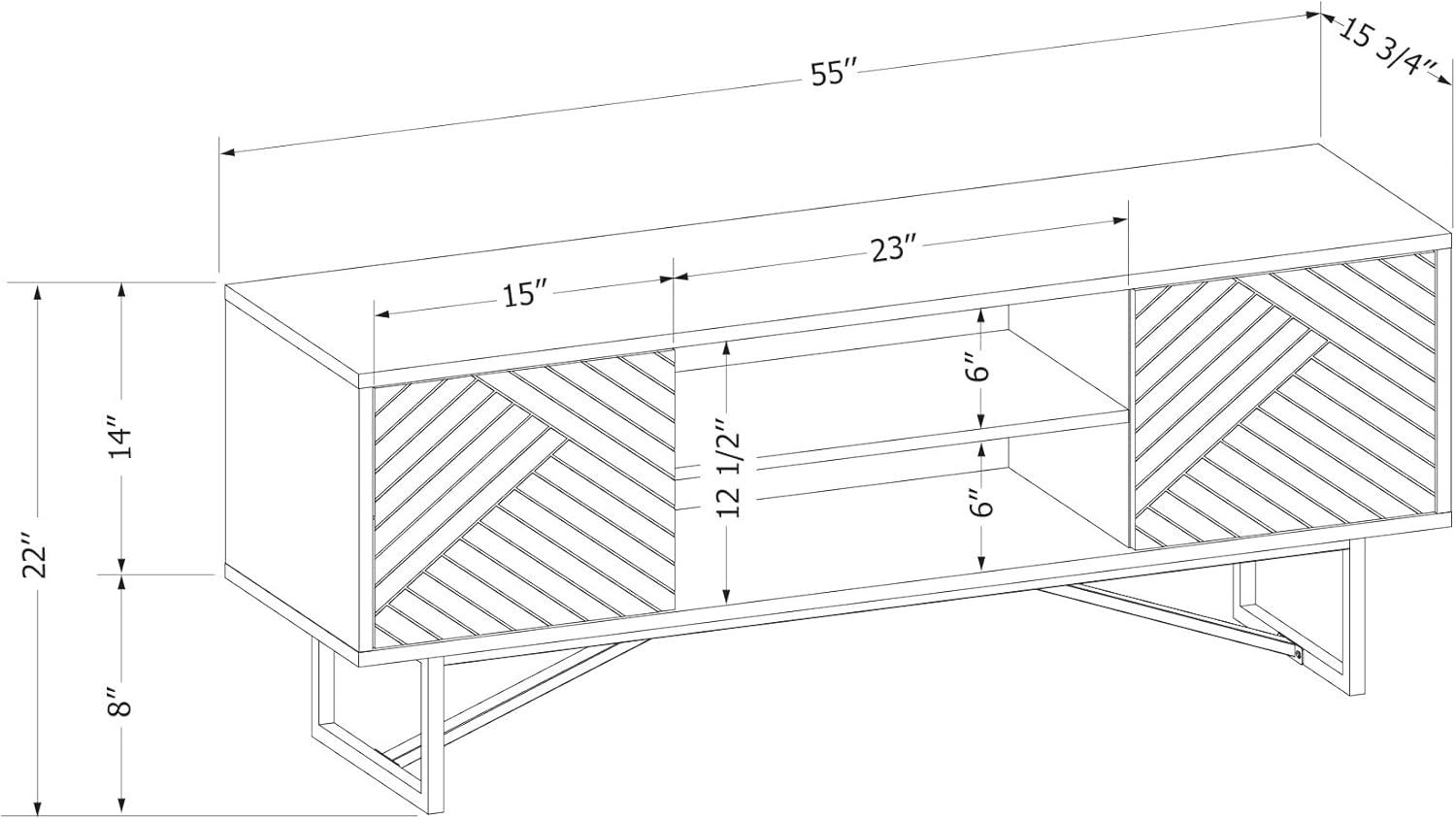 South Shore Mezzy, Urban Modern 70" TV Stand, Medium Oak