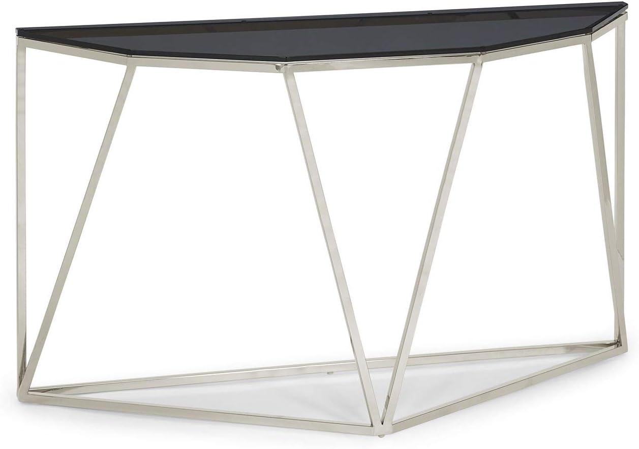 Wrought Studio™ Abler 55'' Glass Top Console Table