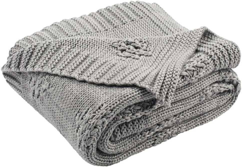 Knitted Throw Blanket