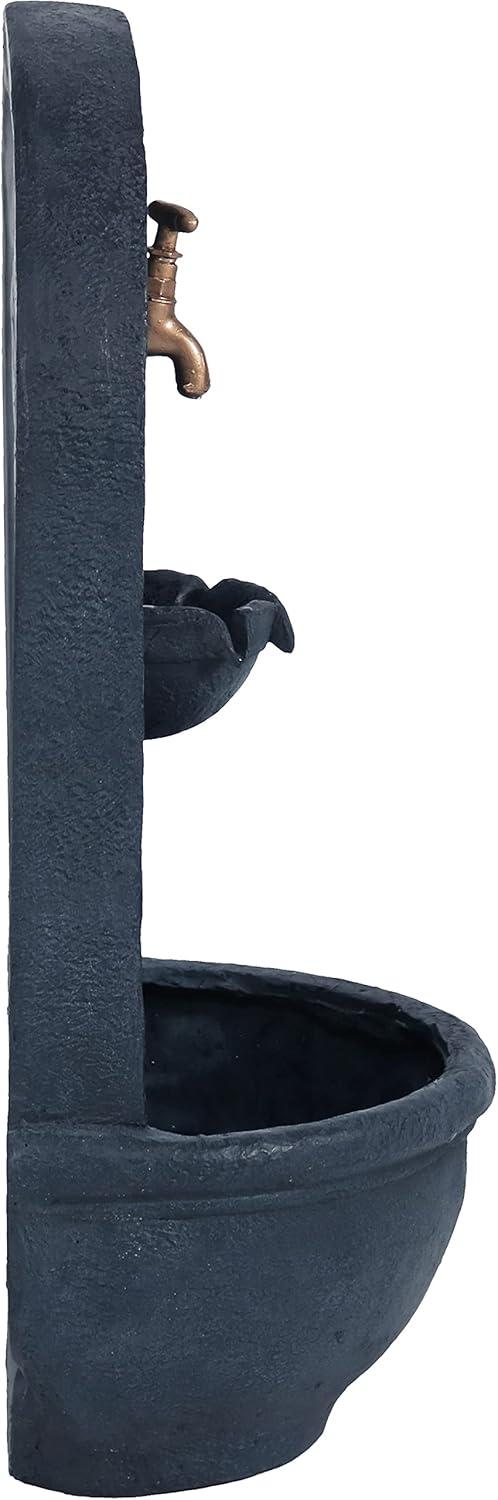 Millwood Pines Tristin Weather Resistant Wall Base Fountain