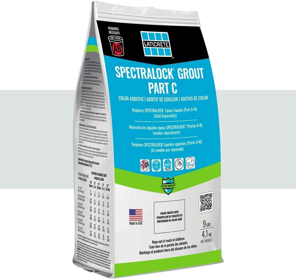 LATICRETE SPECTRALOCK Grout Part C Silver Shadow 9LB