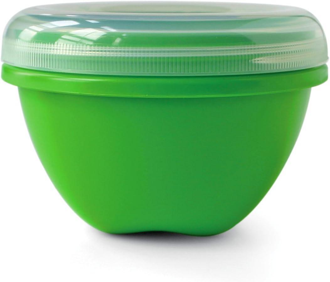 Large Green BPA-Free Plastic Food Storage Jar