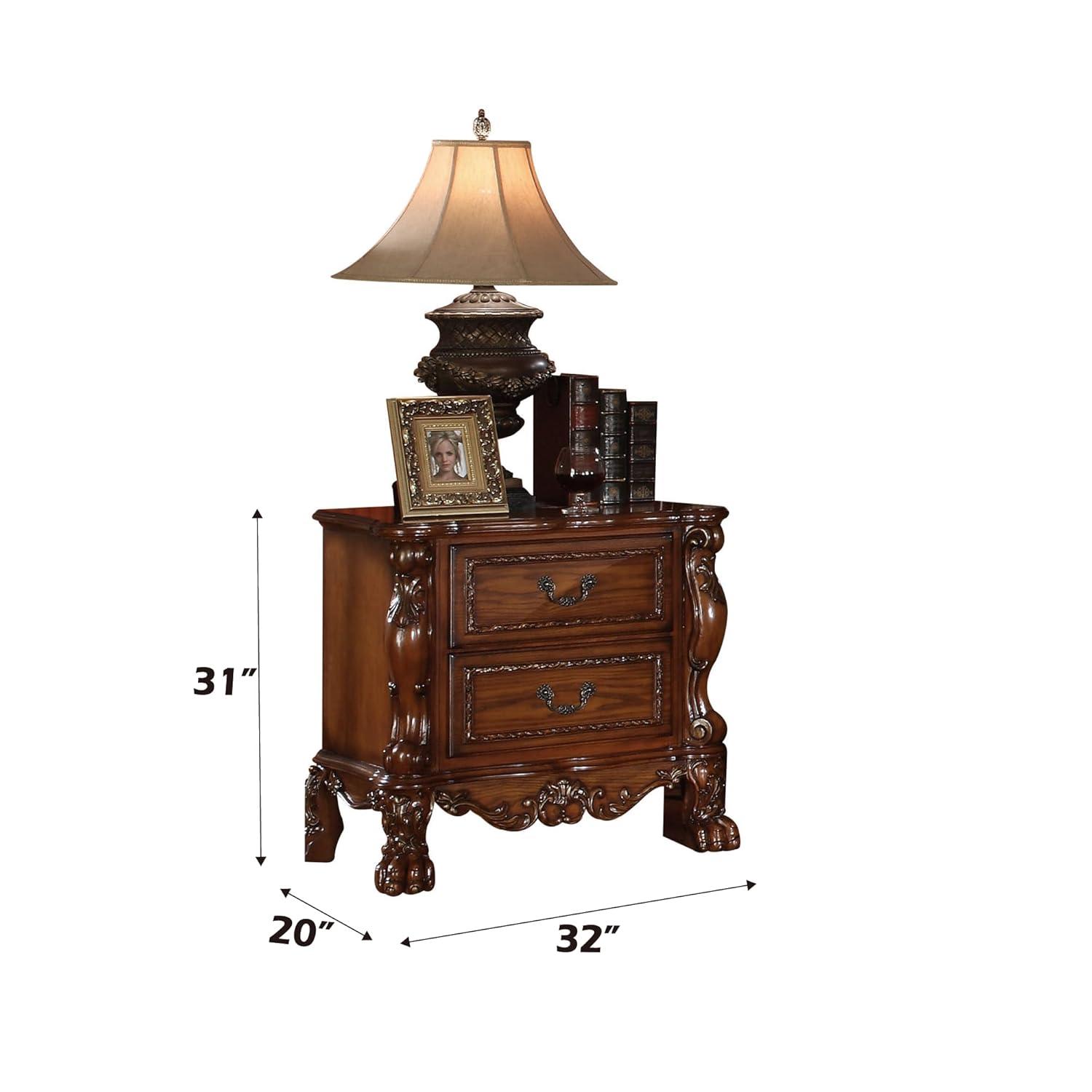 Andrew Home Studio Posidon 2 Drawer Nightstand & Reviews | Wayfair