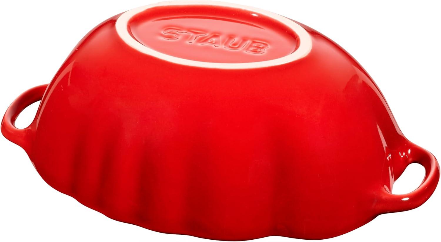 Staub Ceramic 16-oz Petite Tomato Cocotte Baking Dish
