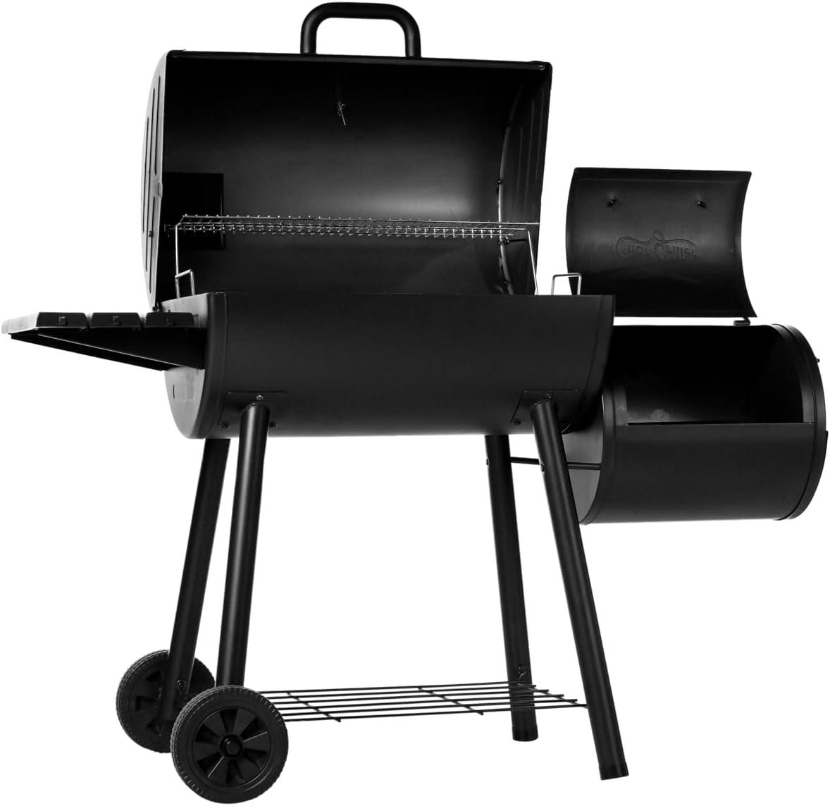 Smokin’ Pro™ Barrel Grill and Offset Smoker