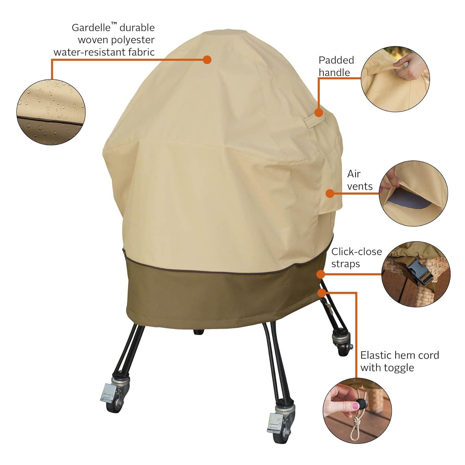 Classic Accessories  GREEN EGG COVER LARGE PEB - LRG -