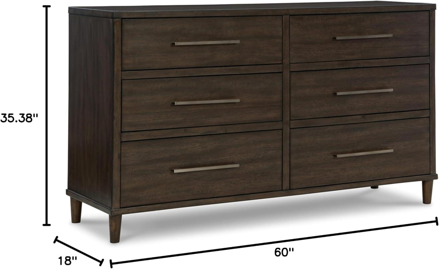 Wittland 6 Drawer 60" W Double Dresser