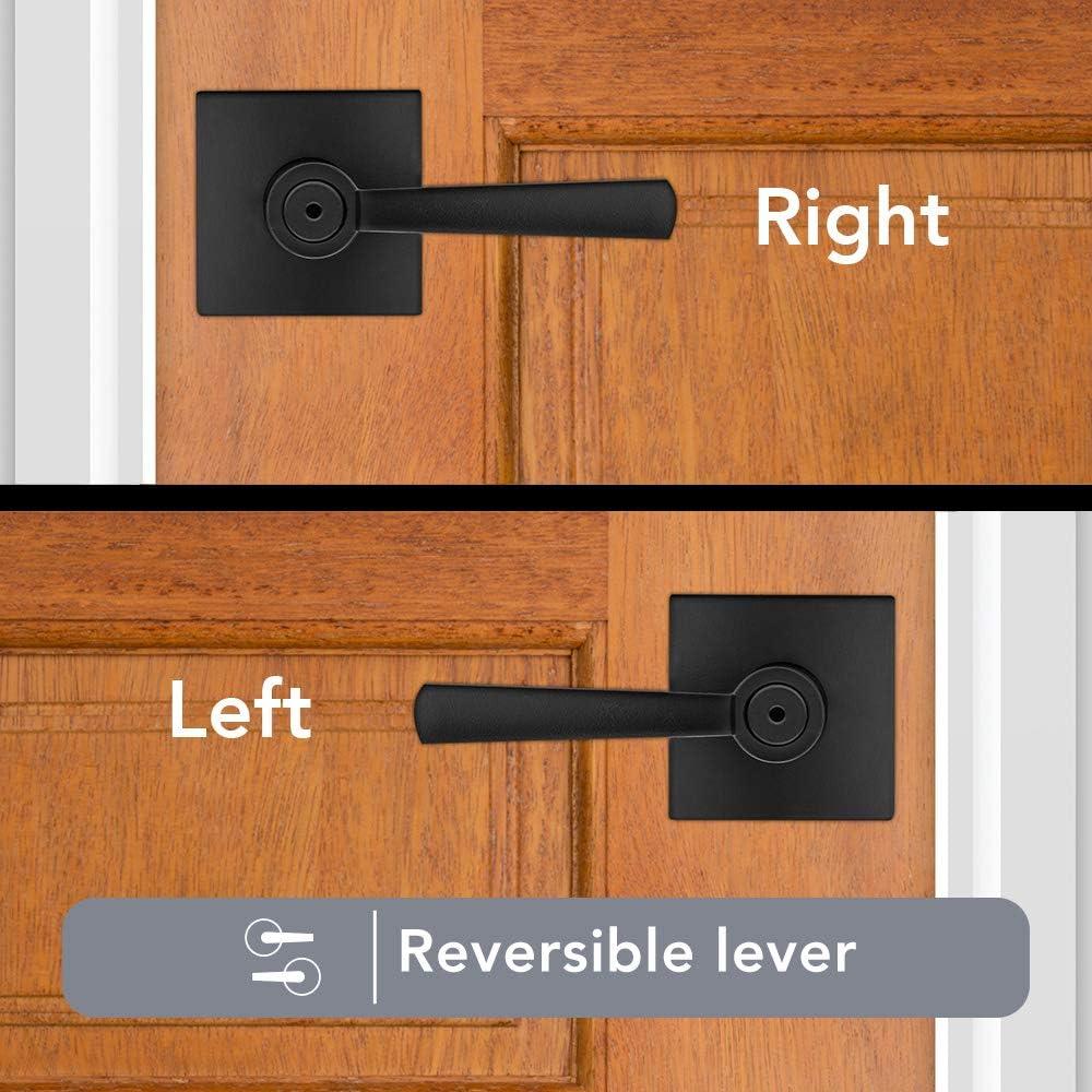 Baldwin 353Spl-Sqr Spyglass Privacy Door Lever Set