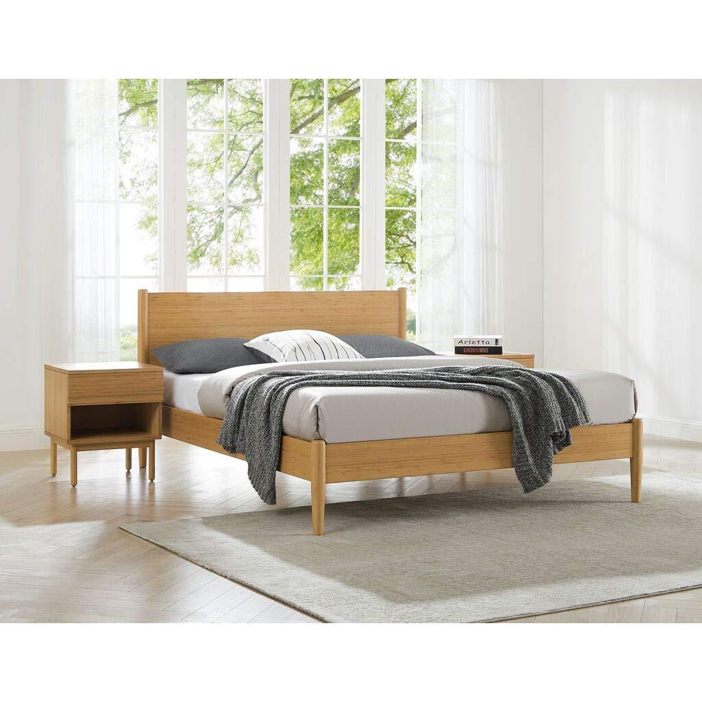 Eco Ridge by Bamax Ria Queen Platform Bed, Caramelized