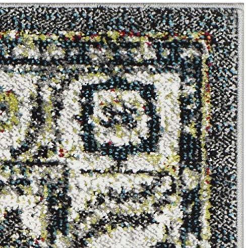 Vintage Hamadan VTH214 Power Loomed Indoor Accent Rug - Dark Grey/Ivory - 2'7"x5' - Safavieh.