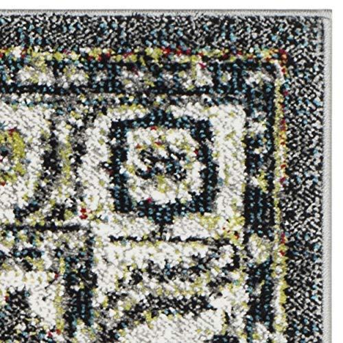 Vintage Hamadan VTH214 Power Loomed Indoor Accent Rug - Dark Grey/Ivory - 2'7"x5' - Safavieh