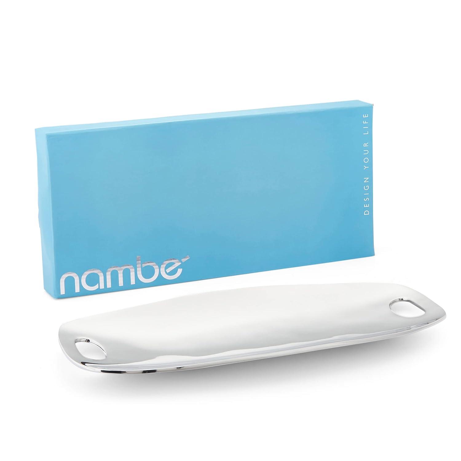 Nambe Entertaining Handled Tray - 21''