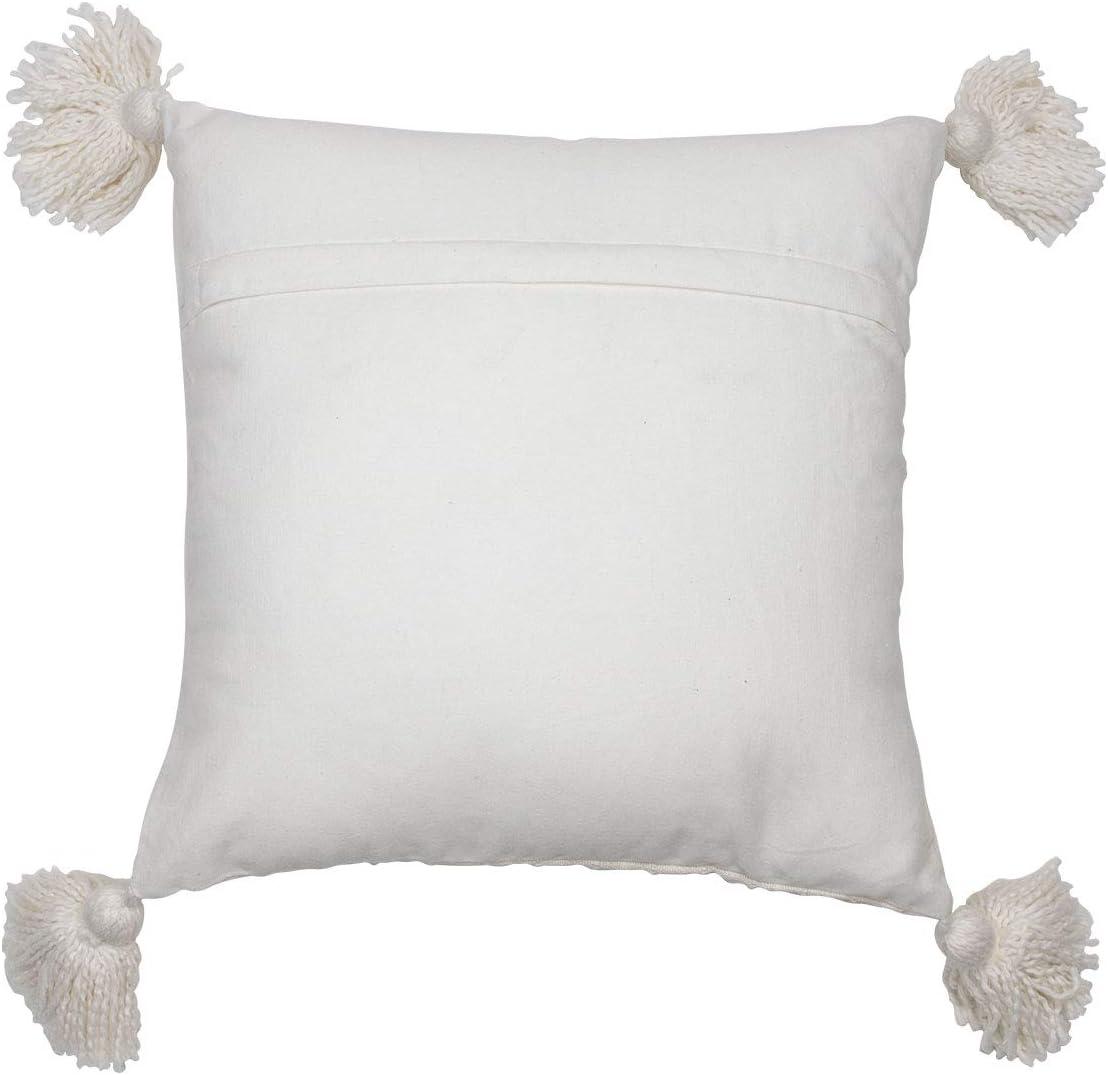 Kira Tassels Cotton Throw Pillow