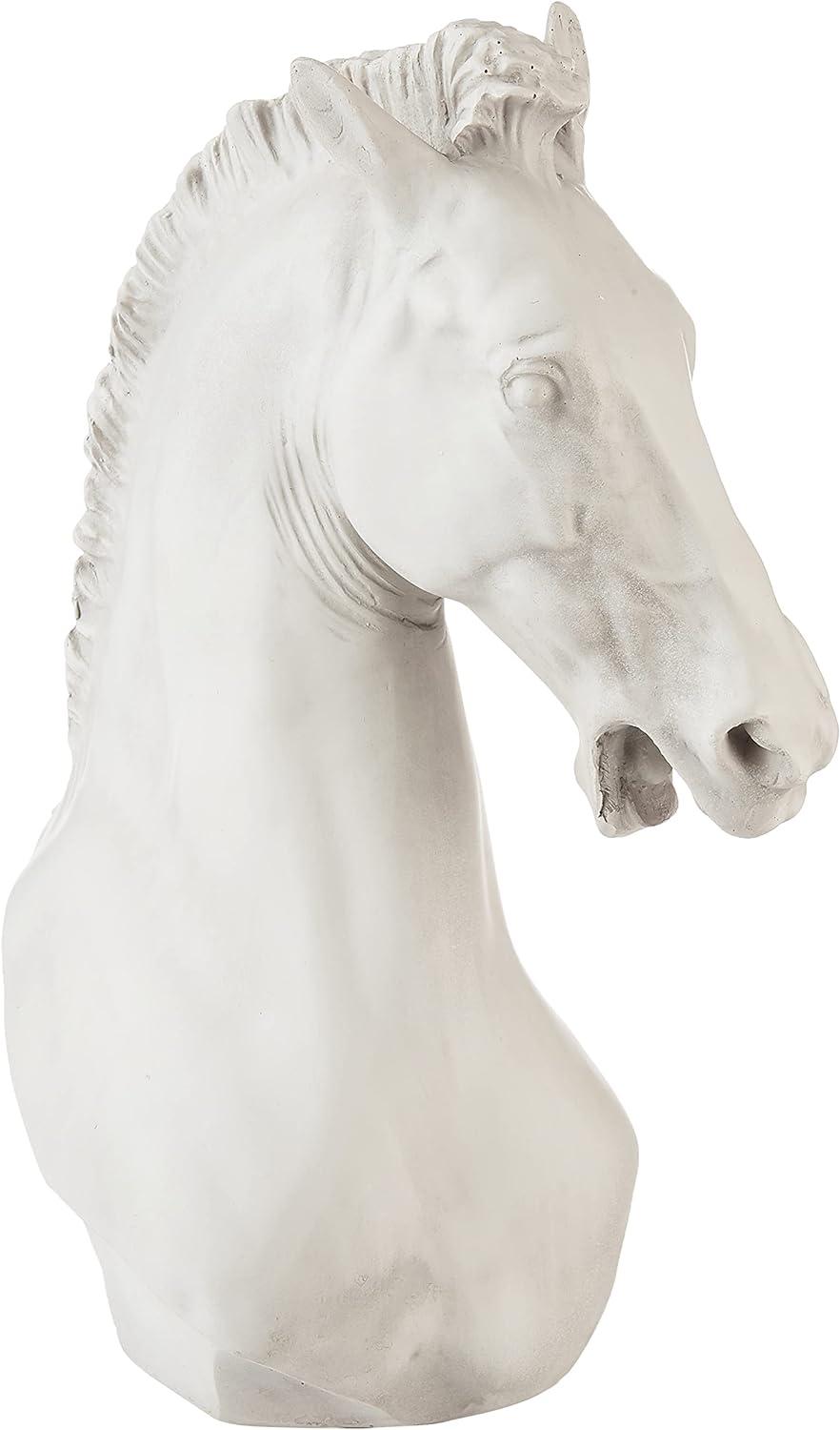 Elegant Turino Horse Statue 12" Resin Art Sculpture