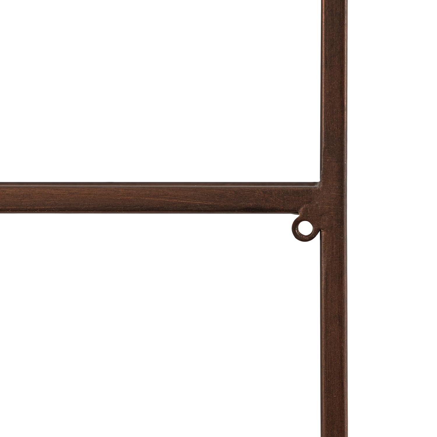 Kate & Laurel All Things Decor 21"x30" 3-Tier Ciel Wall Decorative Floating Shelves Bronze