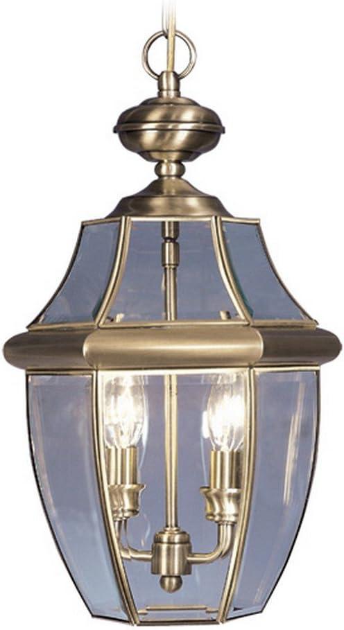 Livex Lighting Monterey 2 - Light Pendant in  Antique Brass