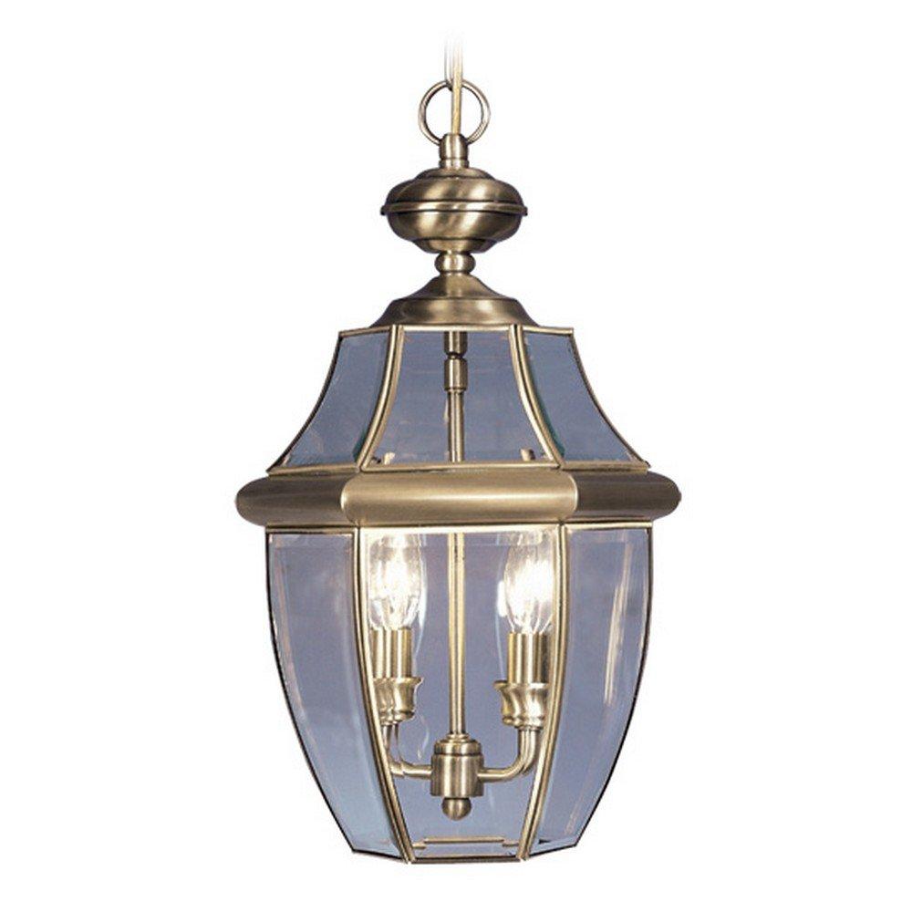 Livex Lighting Monterey 2 - Light Pendant in  Antique Brass