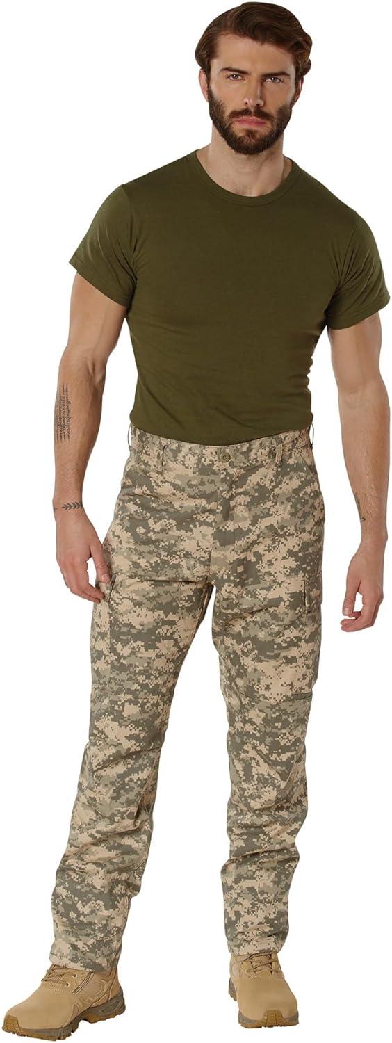 Rothco Camo BDU Pants, ACU Digital Camo, 2X-Large