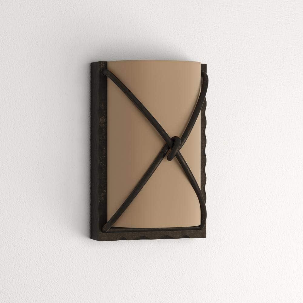 Minka Lavery 1974-1-138 Aspen II 1 Light Wall Sconce in Bronze