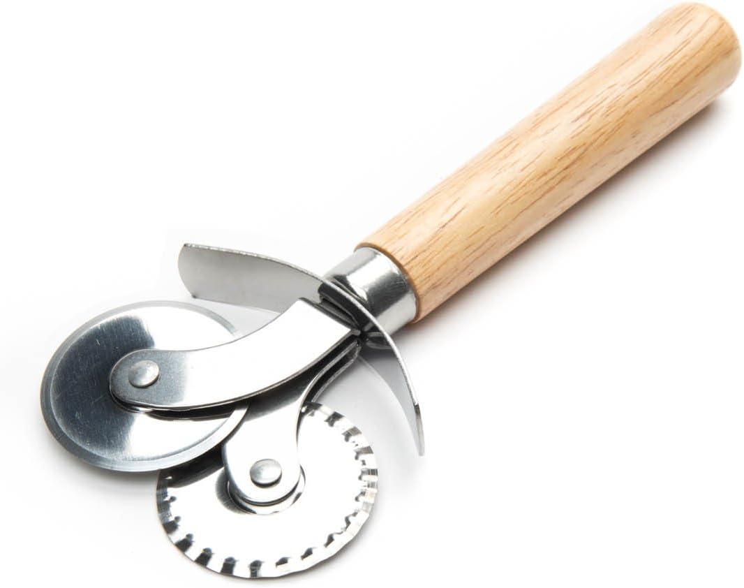Fox Run Stainless Steel Double Wheel Pastry Cutter Crimper