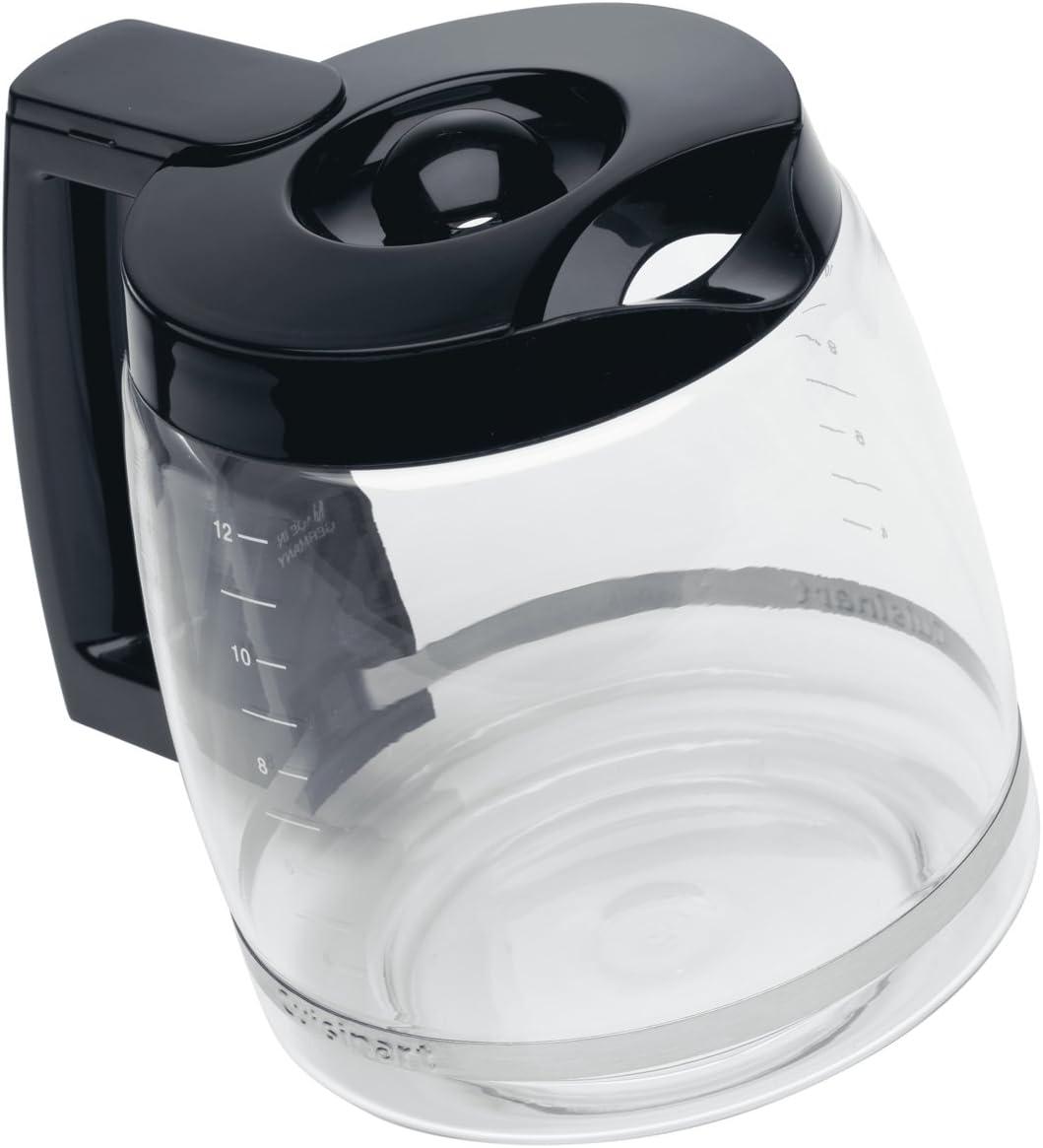Cuisinart DCC-1200PRC 12-Cup Replacement Glass Carafe, Black