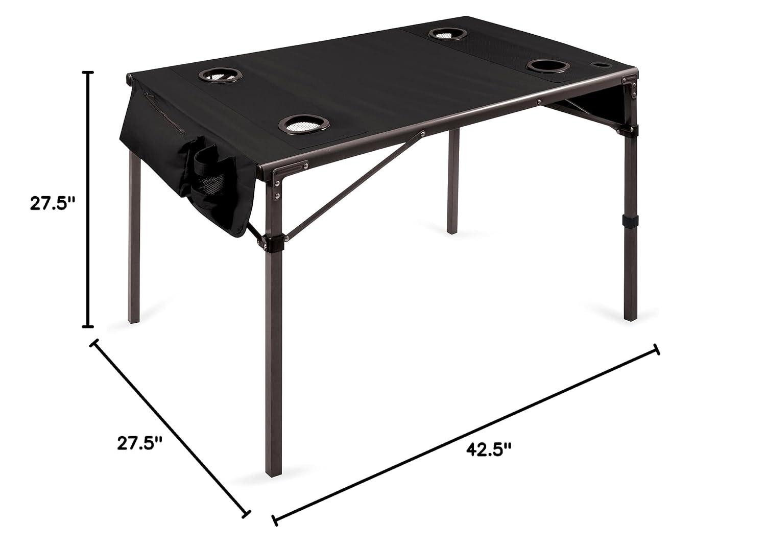 Arlmont & Co. Travel Table Portable Folding Table, Camping Table, Outdoor Table with Carry Bag Coso