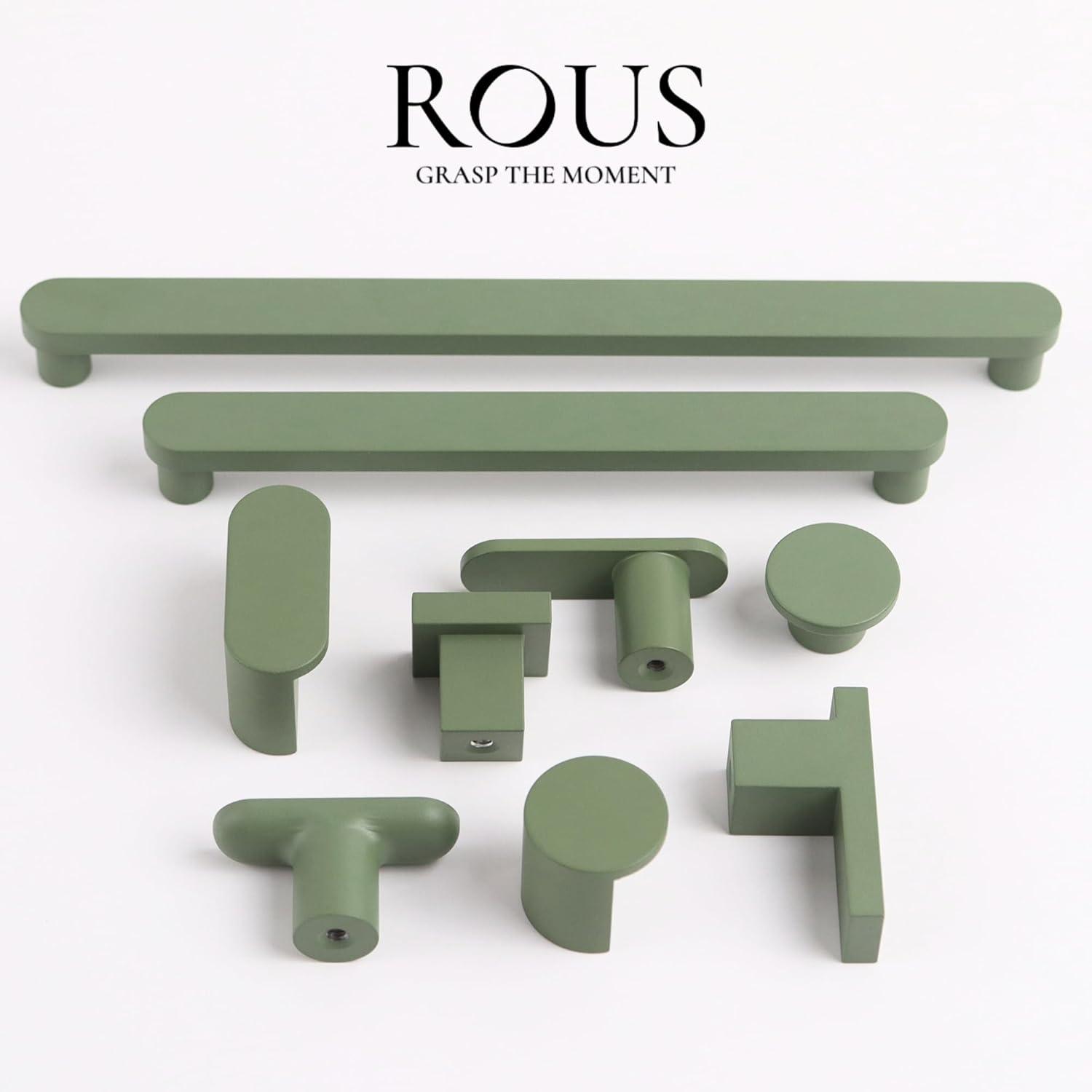 ROUS ROUS Hardware Mid-Century Modern Round Knob