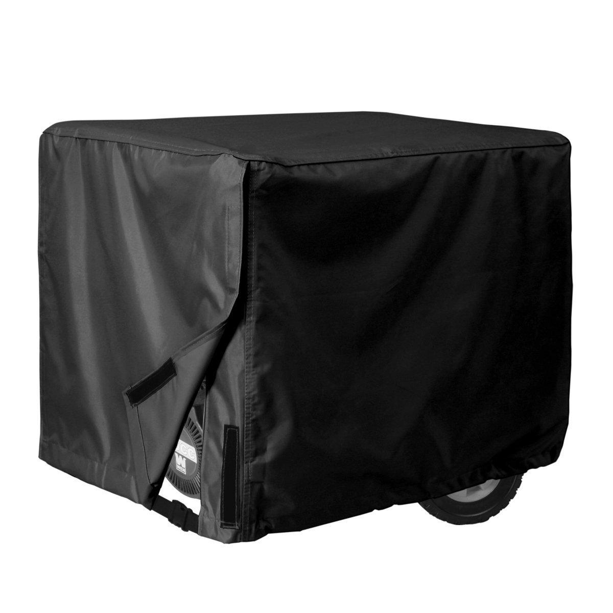 DanceeMangoos Porch Shield Waterproof Universal Generator Cover 38 x 28 x 30 inch - for Most Generators 5500-15000 Watt, Black