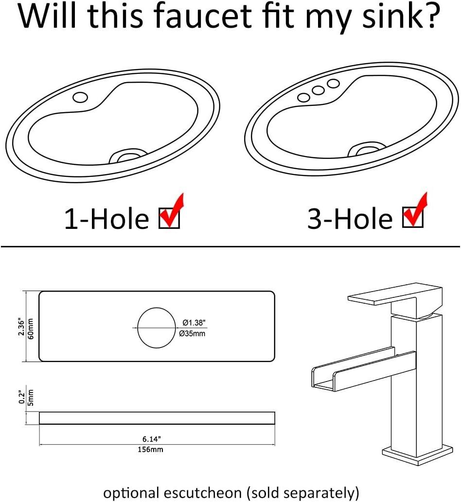 Widespread Single-handle Bathroom Faucet with Drain Assembly