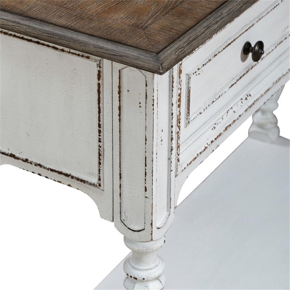 Magnolia Manor Hall Console in White