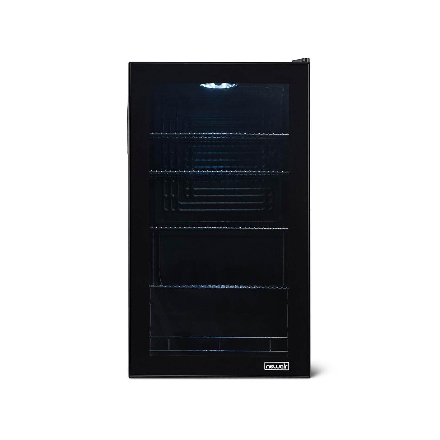 Newair Newair Custom Designed Freestanding 126 Can Beer Fridge with SplitShelf