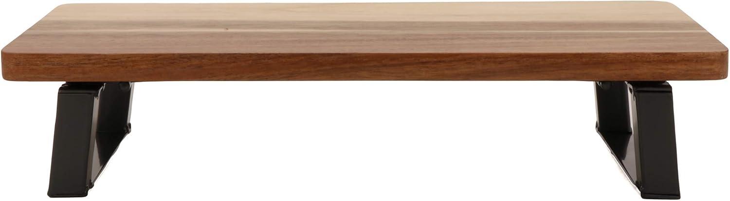 G.E.T. G.E.T. Walnut Wood Display Riser Buffet Accessory