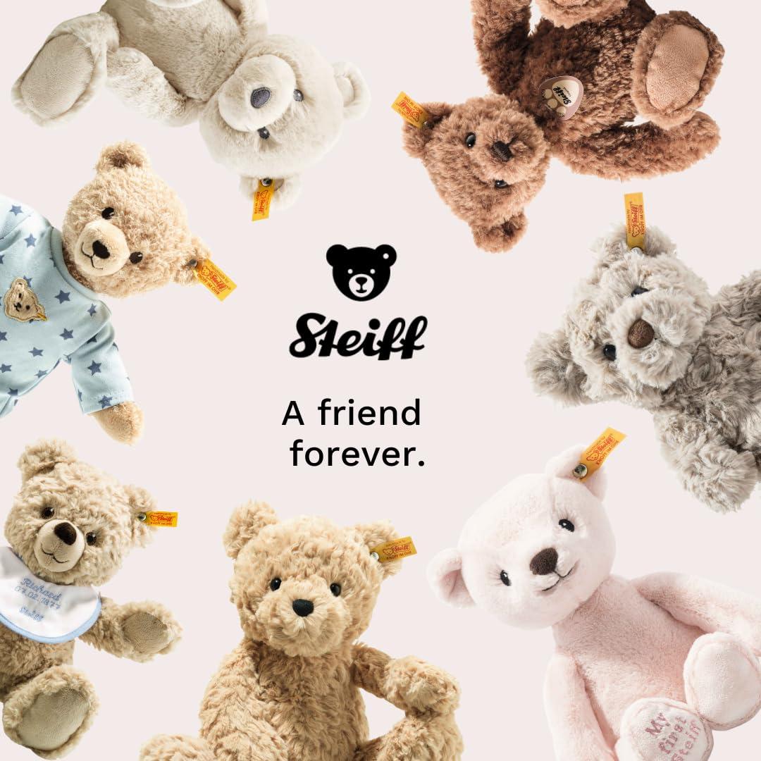 Steiff 064623 Kango Kangaroo Plush Animal Toy, Beige Tipped 16 inches