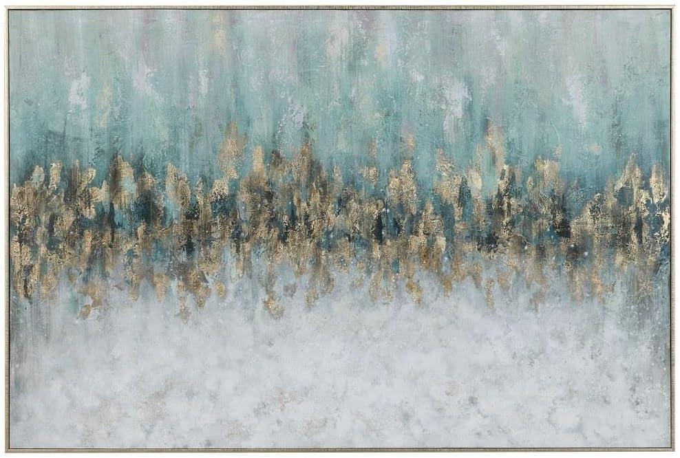 Uttermost Floater " NA By NA - Floater Frame Painting On Canvas " Painting Print
