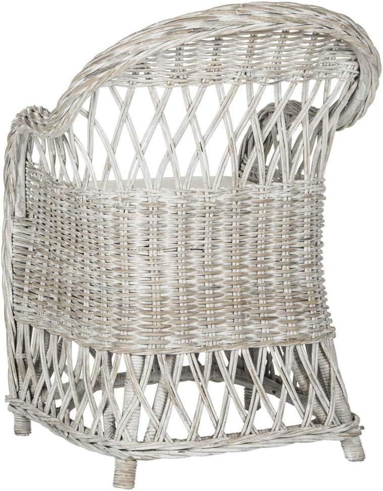 SAFAVIEH Inez Classic Wicker Club Chair, Natural