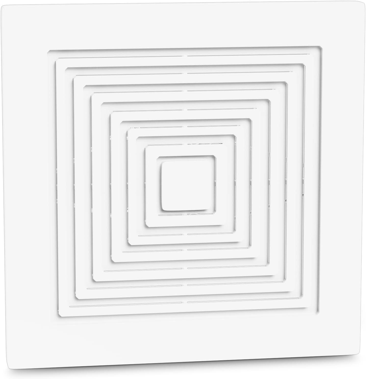 Broan-NuTone BP90 Replacement Grille For 688 Fan , White, 9 In. x 9.25 In. x 0.325 In. with 7.25 and 7.5 in. housing