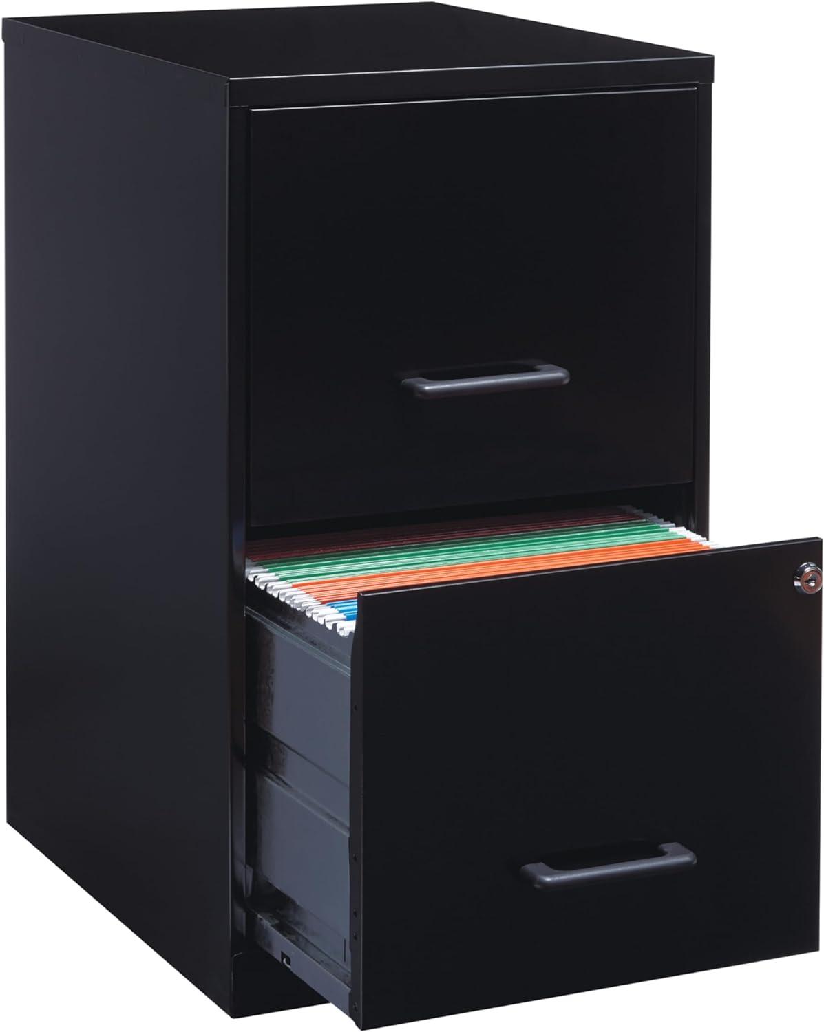 Soho 14.3'' Wide 2 -Drawer Steel File Cabinet