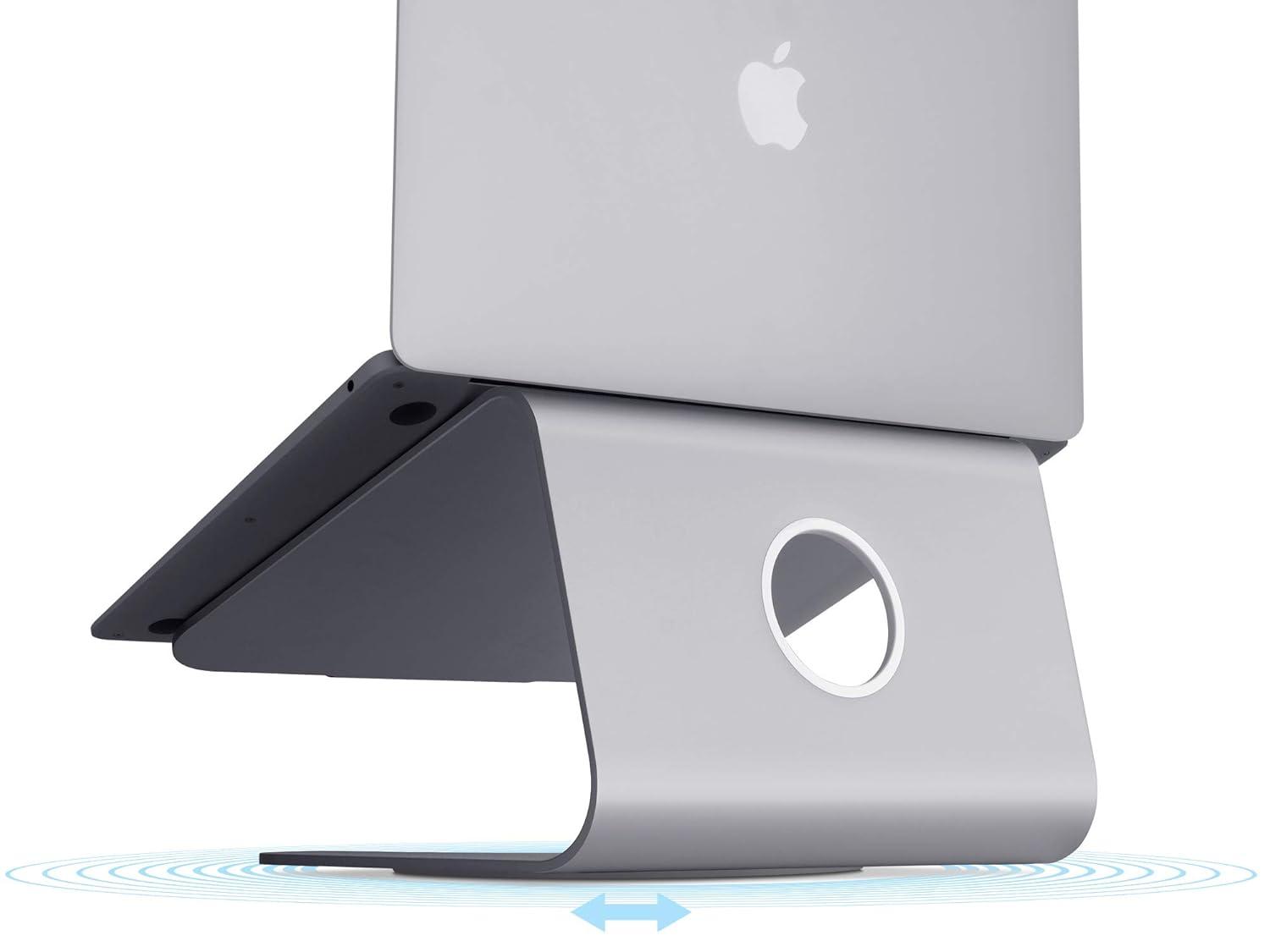 Rain Design M-Stand 360 Laptop Stand with Swivel, Space Gray