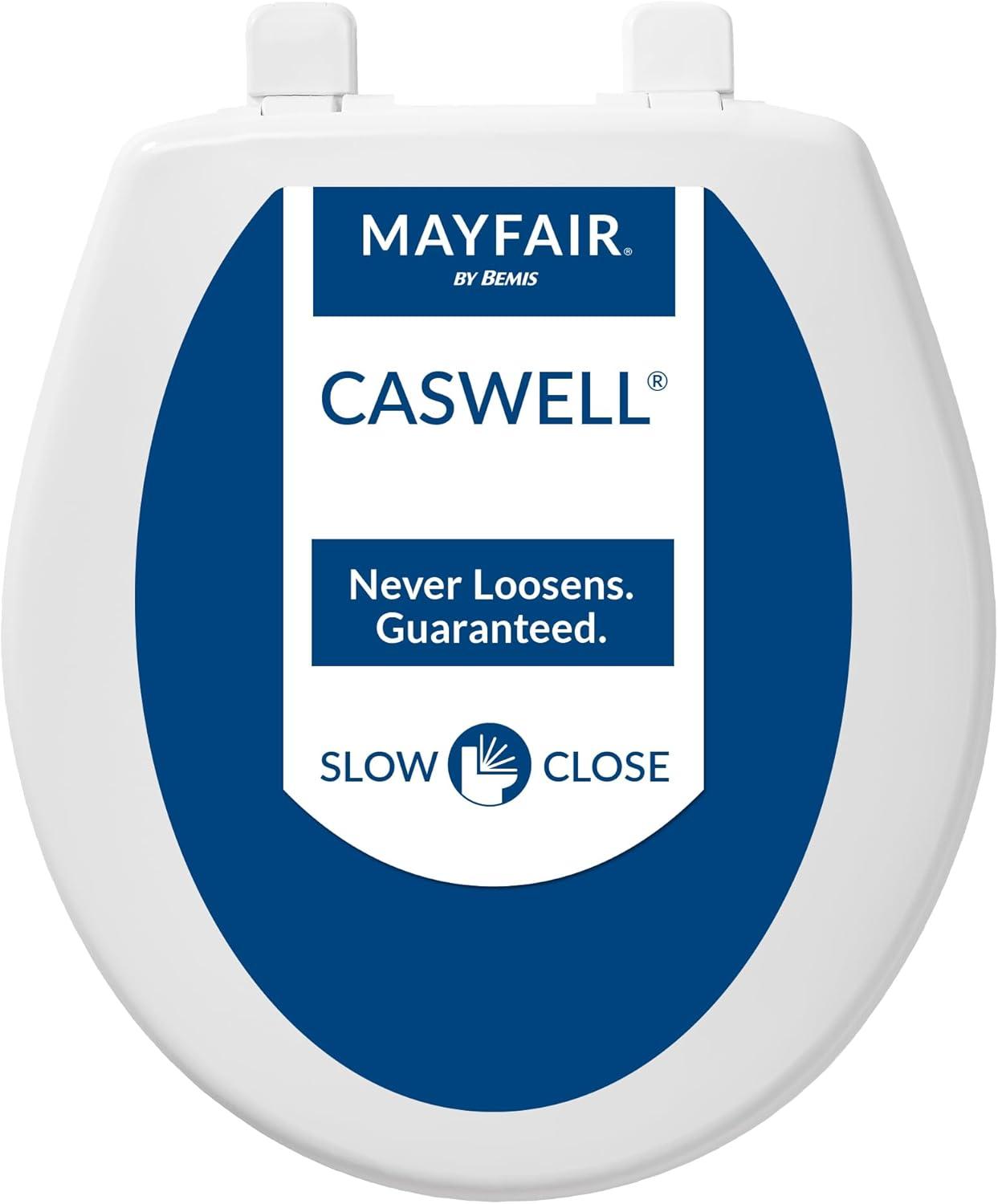 Caswell Round Slow Close Toilet Seat and Lid