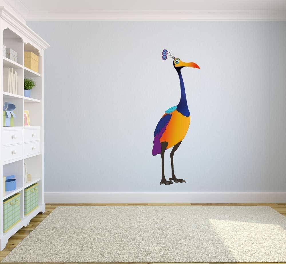 Colorful Cartoon Bird Wall Sticker for Kids Nursery, 40x35 inch