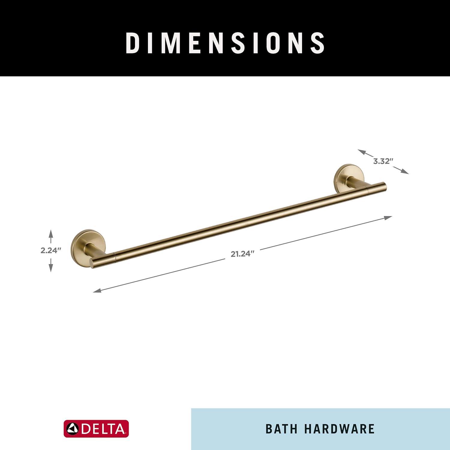 Delta Trinsic 18" Towel Bar, Champagne Bronze