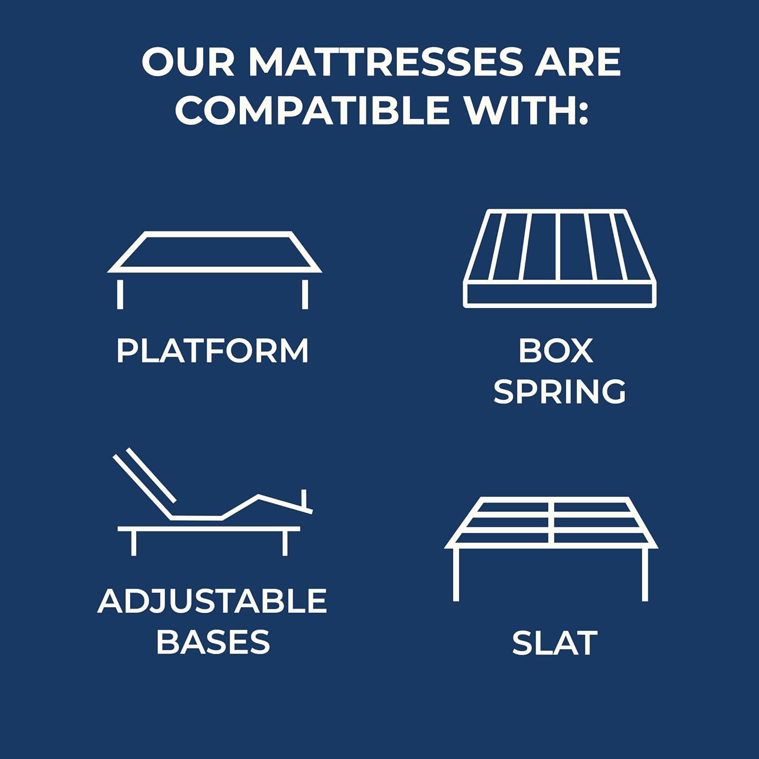 Brooklyn Bedding Brooklyn Bedding Select Gel Memory Foam Hybrid Mattress