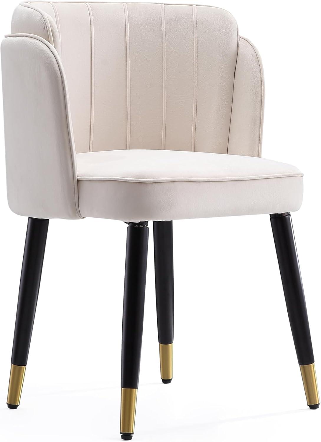 Zephyr Velvet Dining Chair - Manhattan Comfort