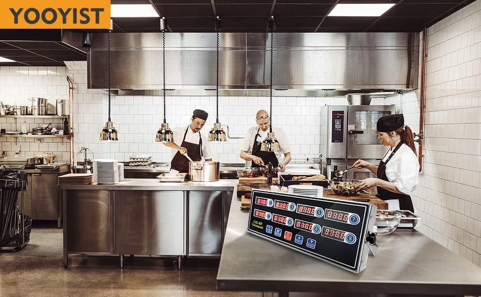 YOOYIST Easy to Use Professional Timer Stainless Housing For Efficient Commercial Kitchen