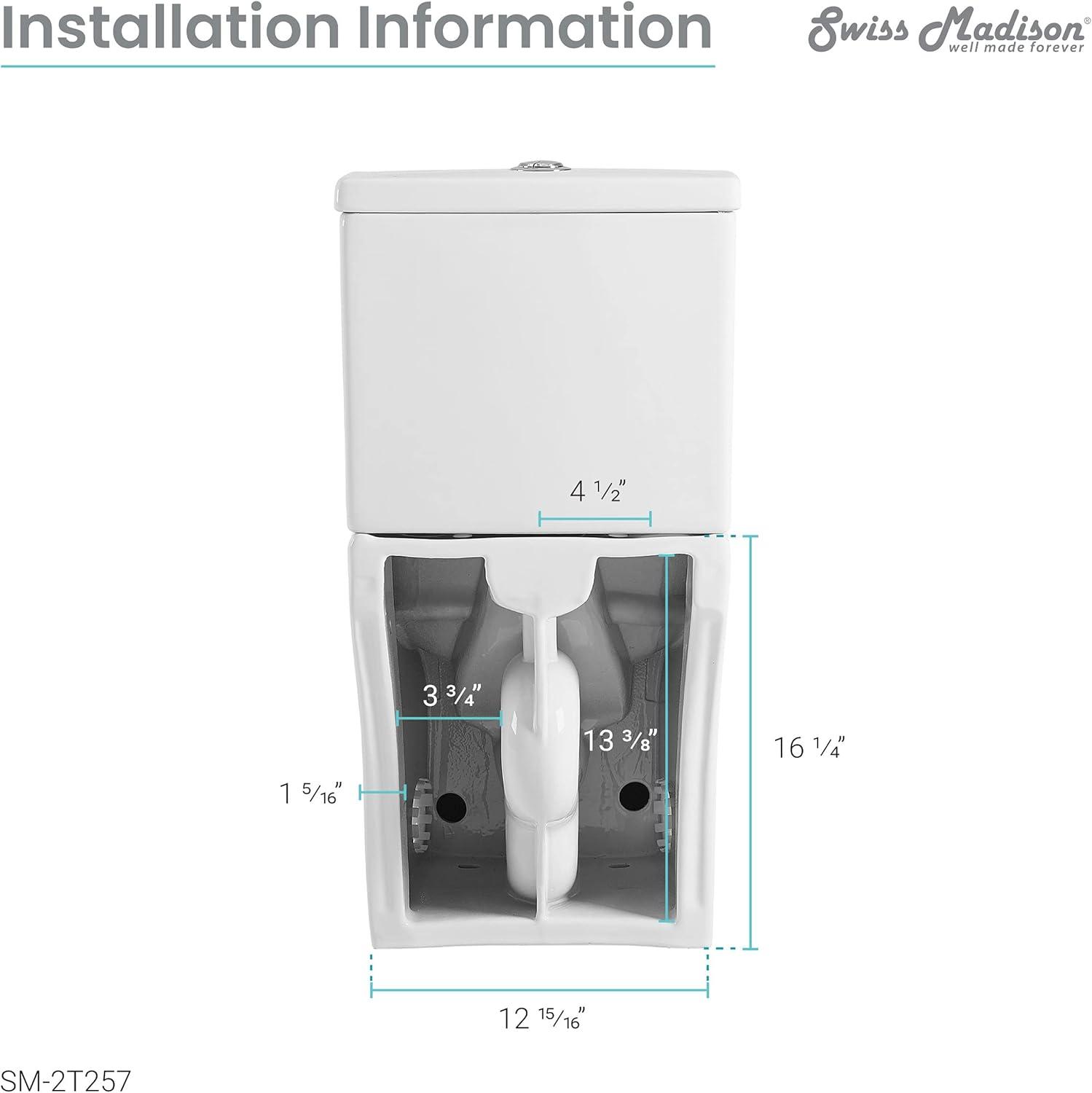 Sublime II Two-Piece Round Toilet Dual-Flush 0.8/1.28 gpf